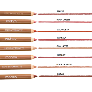 8 UNDS LAPIS BATOM MATTE MAHAV