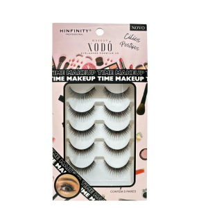 CILIOS POSTIÇOS MAKE UP X13-5 XODO 5 PARES HINFINITY