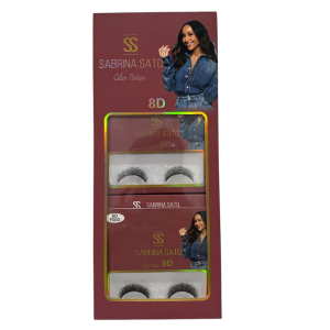 CILIOS POSTIÇOS 8D SABRINA SATO CX 10 PÇS