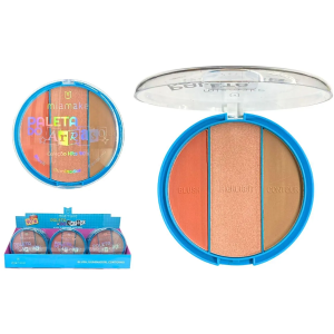 PALETA 3 EM 1 DO ARRASO MIA MAKE CX 12 PÇS