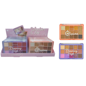 PALETA DE SOMBRAS WANDER LUST FENZZA CX 12 PÇS