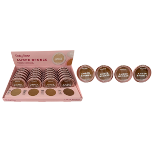BRONZEADOR COMPACTO AMBER BRONZE RUBY ROSE CX 24 PÇS