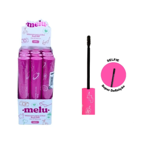 MASCARA PARA CILIOS PEEL OFF MELU RUBY ROSE CX 12 PÇS