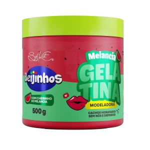 GELATINA CAPILAR DEFINIÇAO BEIJINHOS MELANCIA 500G BELKIT