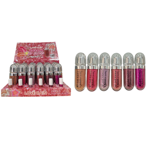BATOM LIP GLOSS SHIMMER LOVE RAIN CX 24 PÇS