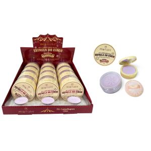 PO CAMUFLAGEM LILAS ESTRELA DO CIRCO MIA MAKE CX 12 PÇS