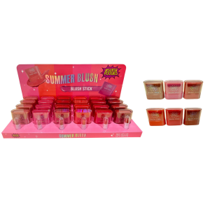 BLUSH STICK SUMMER BLUSH SUPER PODERES CX 24 PÇS