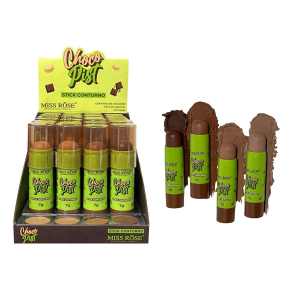 CONTORNO STICK CHOCO PIST MISS ROSE CX 24 PÇS