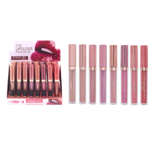 LIP GLOSS FASHION PINK 21 CX 24 PÇS