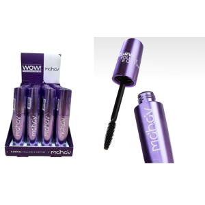 MASCARA PARA CILIOS EFEITO WOW MAHAV CX 24 PÇS