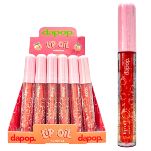 LIP OIL NUTRITIVO PESSEGO DAPOP CX 36 PÇS