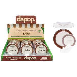 PO TRANSLUCIDO MATTE LEITE DE COCO DAPOP CX 24 PÇS