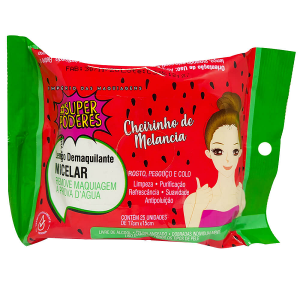 LENÇO DEMAQ MICELAR MELANCIA SUPER PODERES