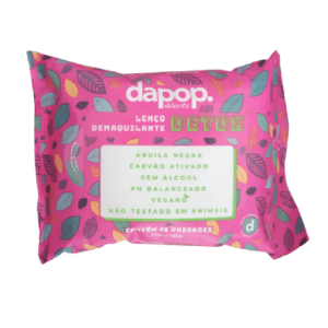 LENÇO DEMAQUILANTE DETOX DAPOP