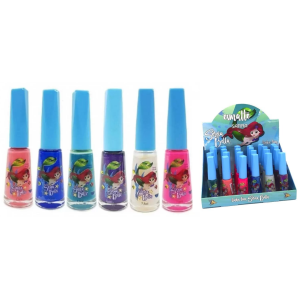 ESMALTE TEEN SEREIA SAFIRA CX 24 PÇS