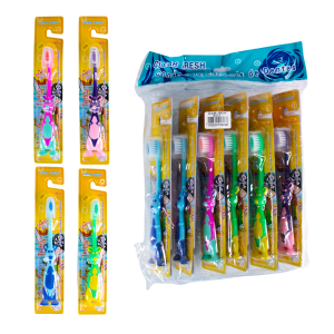 ESCOVA DENTAL INFANTIL CLEAR FRESH PCT 12 PÇS