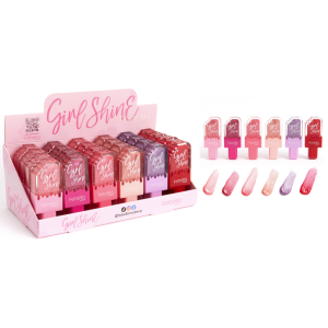 LIP GLOSS GIRL SHINE FEBELLA CX 24 PÇS
