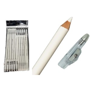 LÁPIS DE OLHO BRANCO C/APONT MIA MAKE PCT 12 PÇS