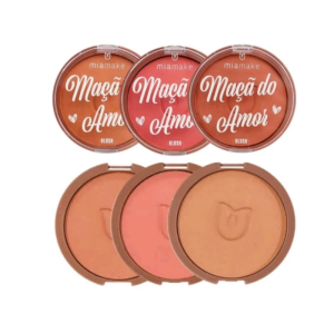 3 UNDS BLUSH MAÇA DO AMOR MIA MAKE