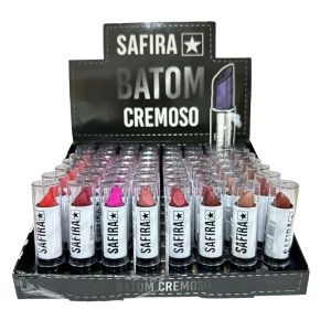BATOM CREMOSO SAFIRA CX 56 PÇS