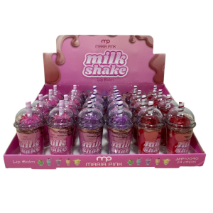 LIP BALM MILK SHAKE MARIA PINK CX 24 PÇS