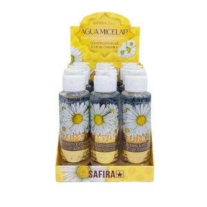 ÁGUA MICELAR FLOR DE CAMOMILA SAFIRA CX 9 PÇS